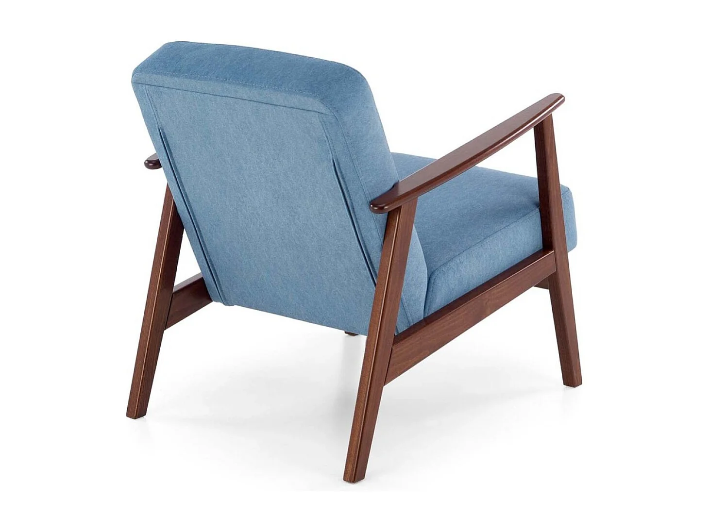 Poltrona Milano/Tessuto/blu