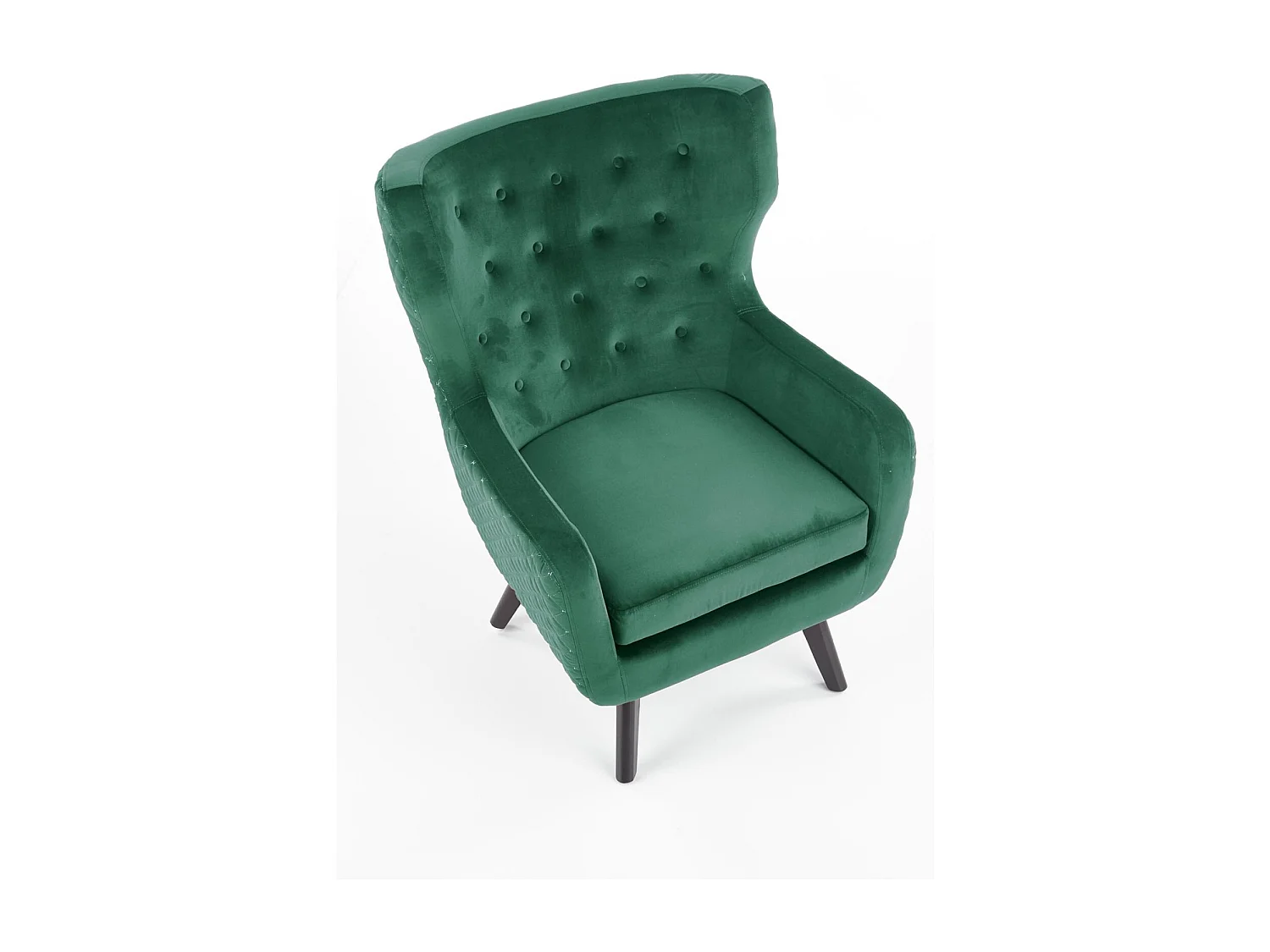 Poltrona Marvel/Tessuto/verde