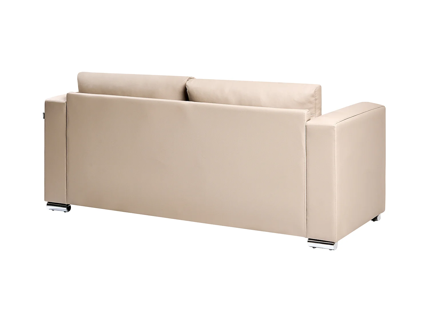 Canapé 3 places HELSINKI Cuir Beige