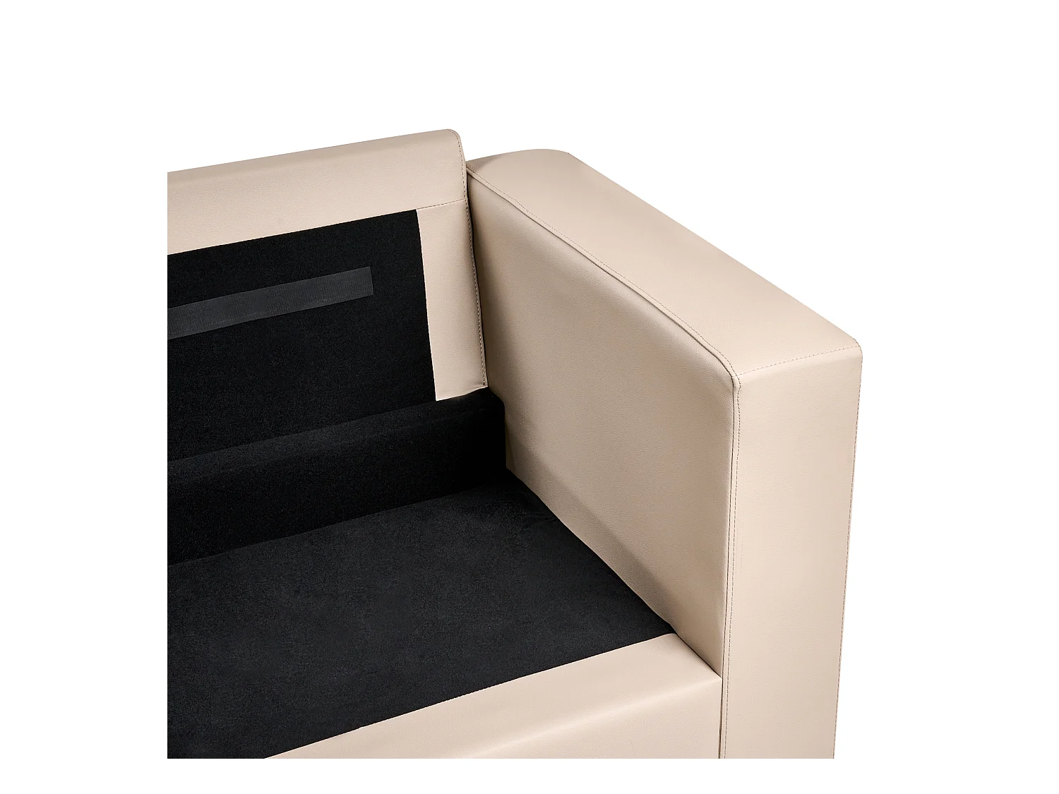 Canapé 3 places HELSINKI Cuir Beige