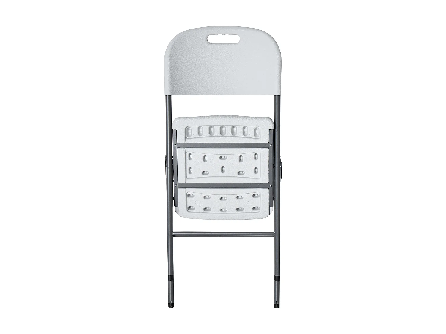 Lot de 2 chaises de jardin CUGNOLI Pliant Blanc