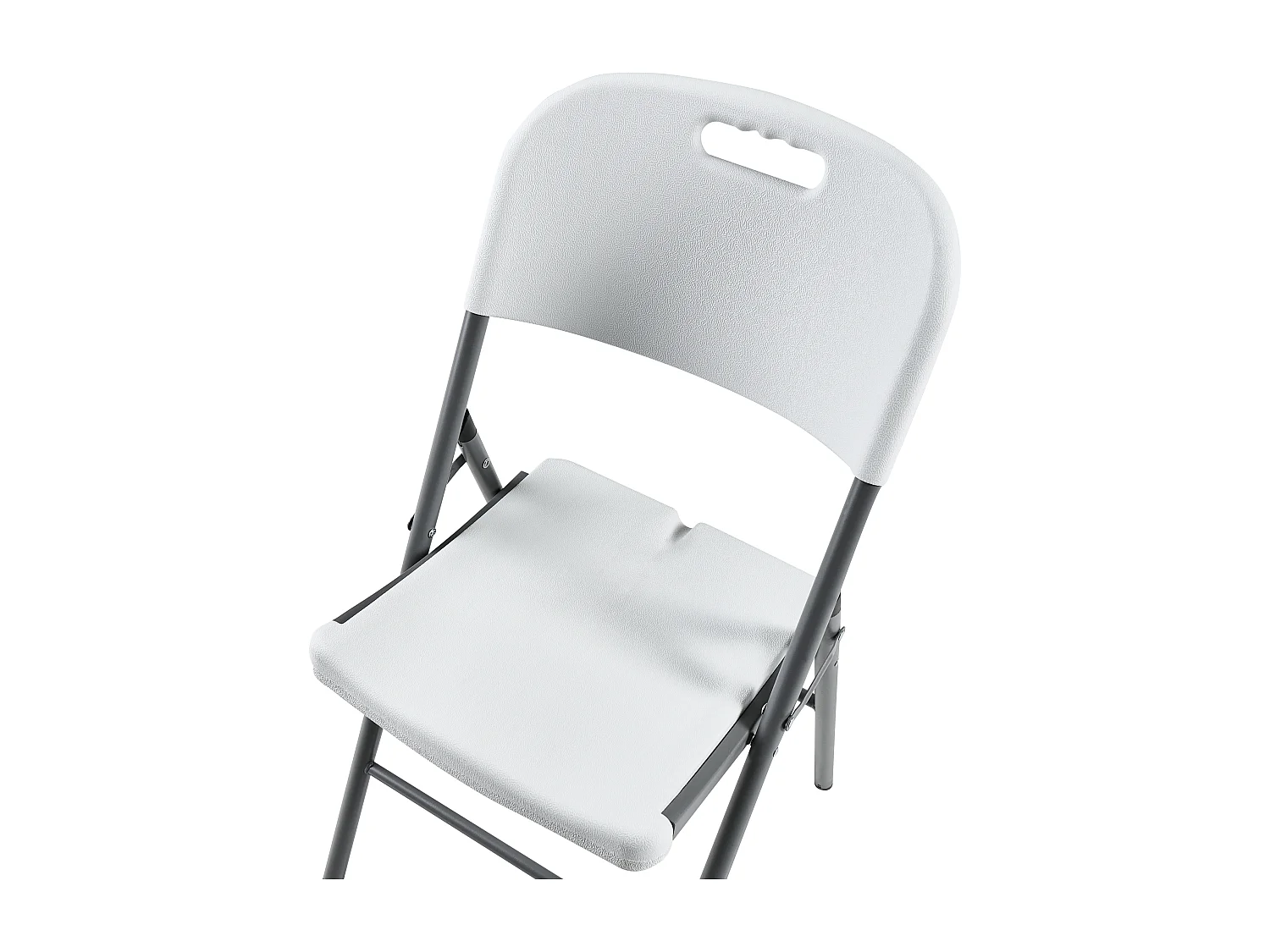 Lot de 2 chaises de jardin CUGNOLI Pliant Blanc