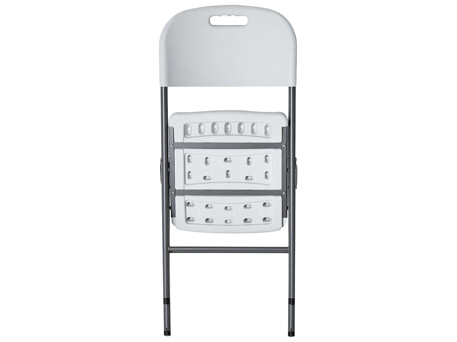 Lot de 2 chaises de jardin CUGNOLI Pliant Blanc