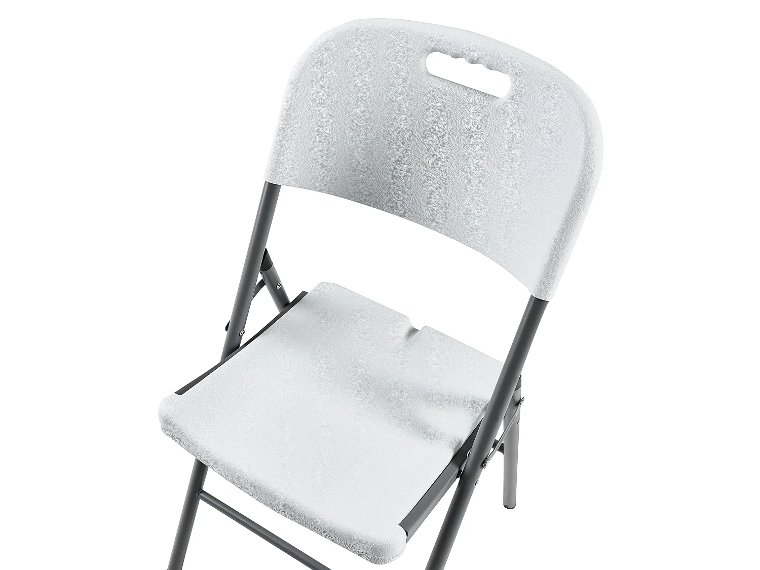Lot de 2 chaises de jardin CUGNOLI Pliant Blanc