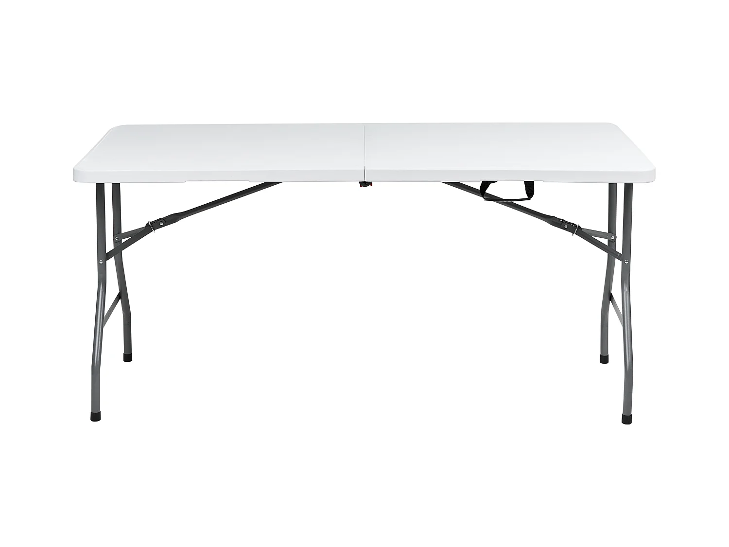 Table de salle à manger de jardin pour 4 personnes CUGNOLI 152 cm 74 cm Blanc