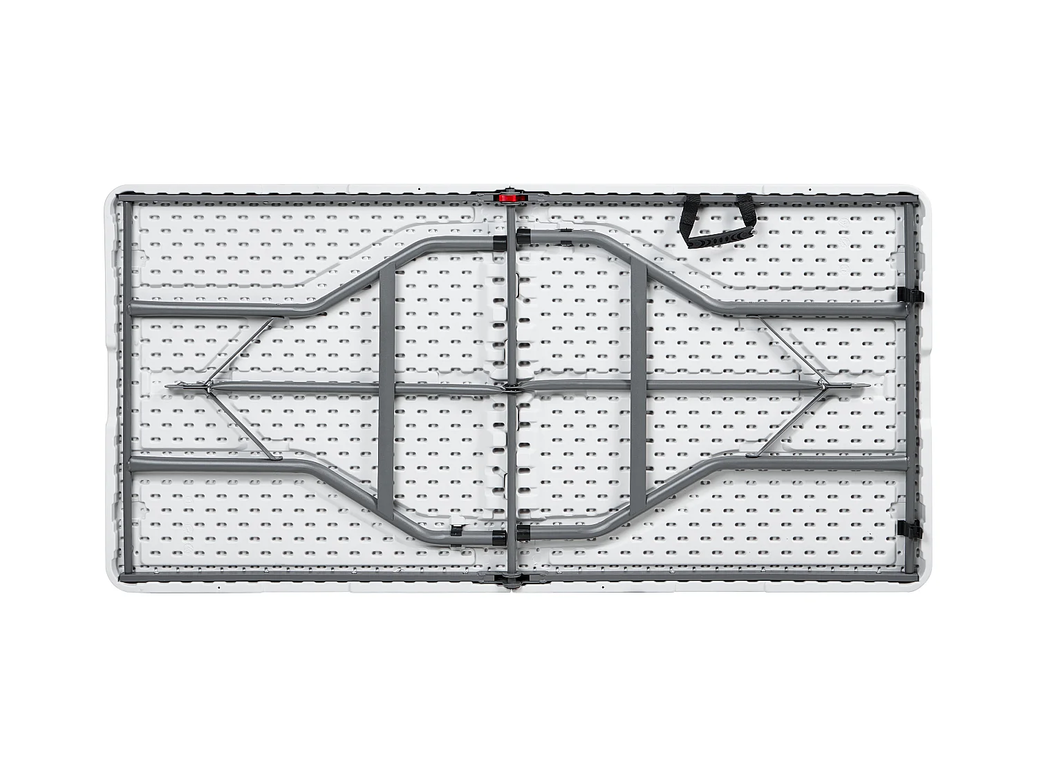 Table de salle à manger de jardin pour 4 personnes CUGNOLI 152 cm 74 cm Blanc