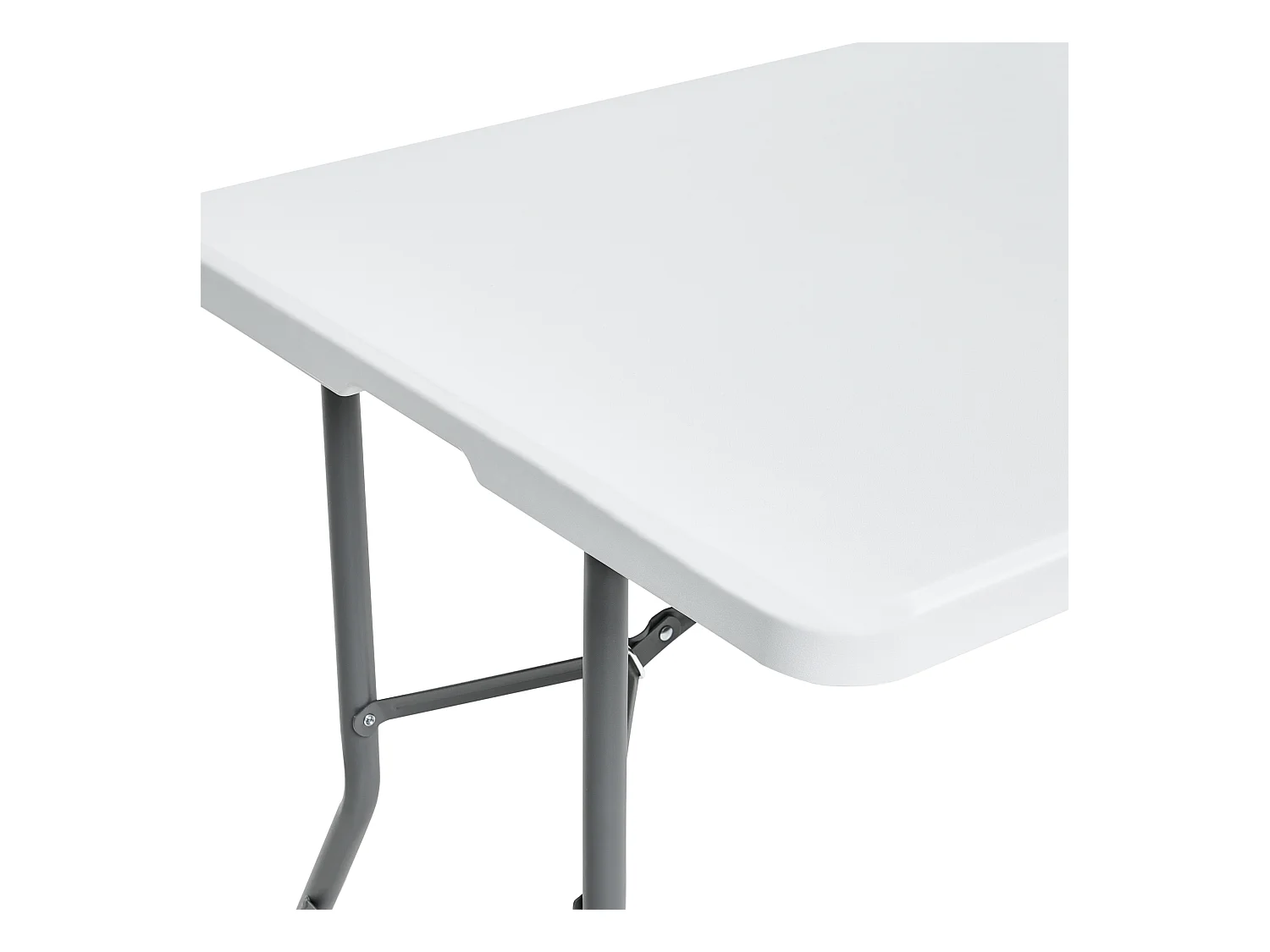 Table de salle à manger de jardin pour 4 personnes CUGNOLI 152 cm 74 cm Blanc