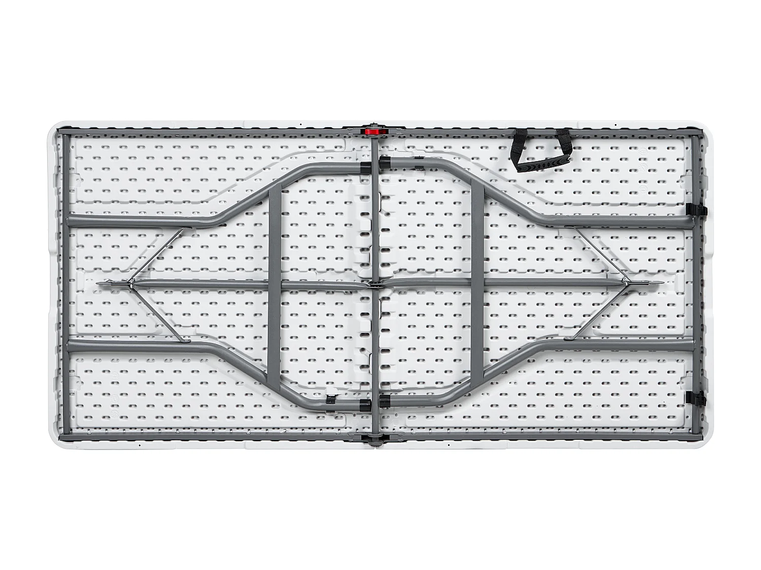 Table de salle à manger de jardin pour 4 personnes CUGNOLI 152 cm 74 cm Blanc