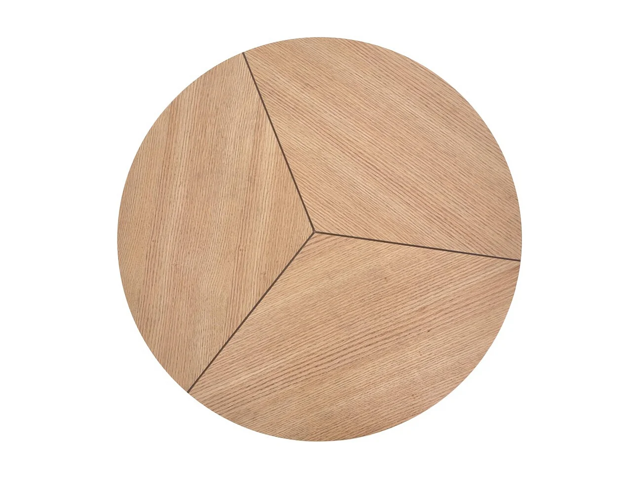 Couchtisch Karida/MDF&Metall/Braun&Schwarz