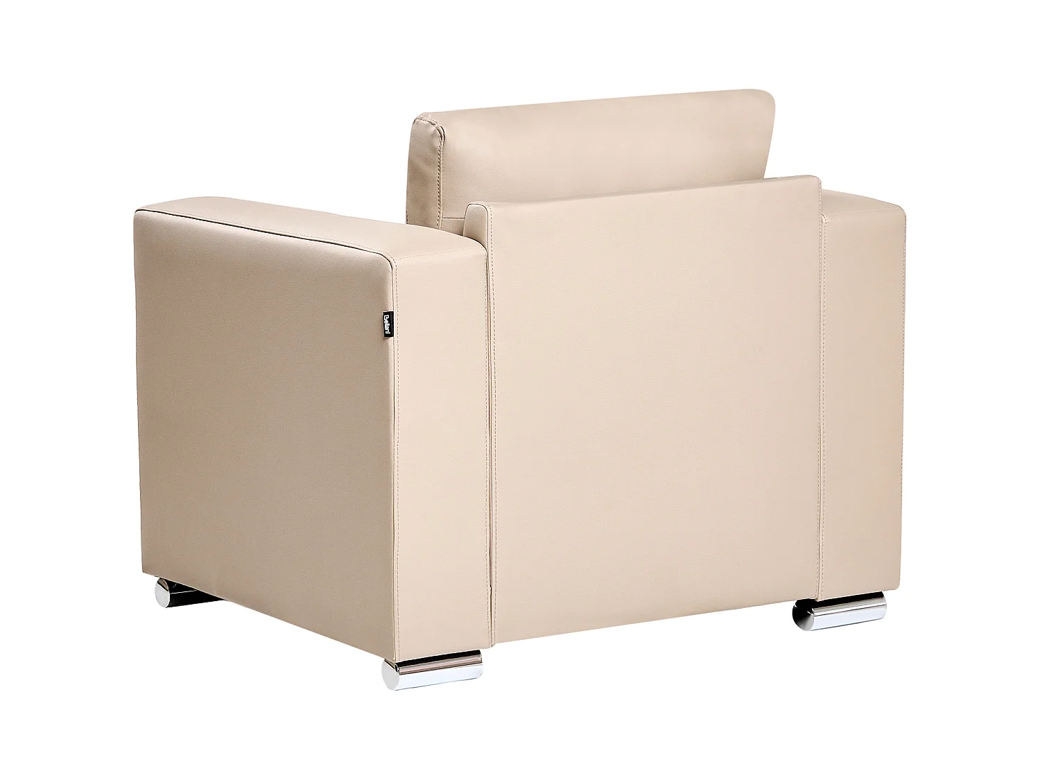 Fauteuil HELSINKI Cuir Beige