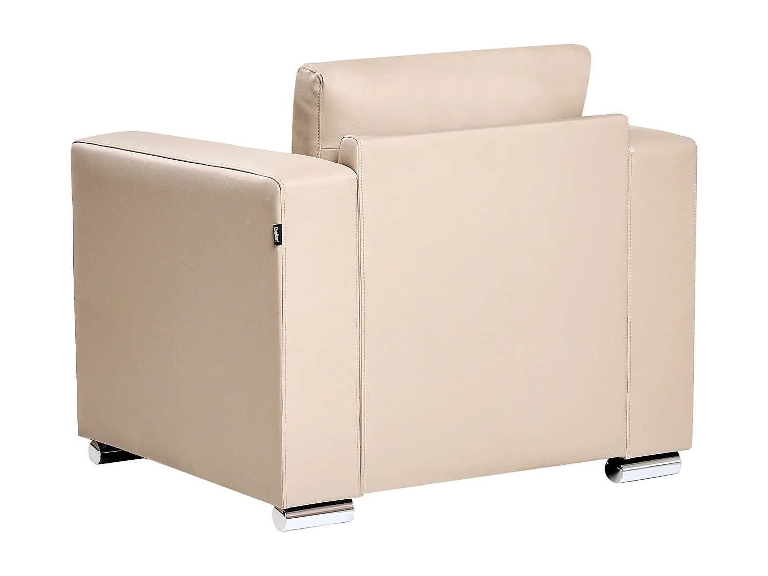 Fauteuil HELSINKI Cuir Beige