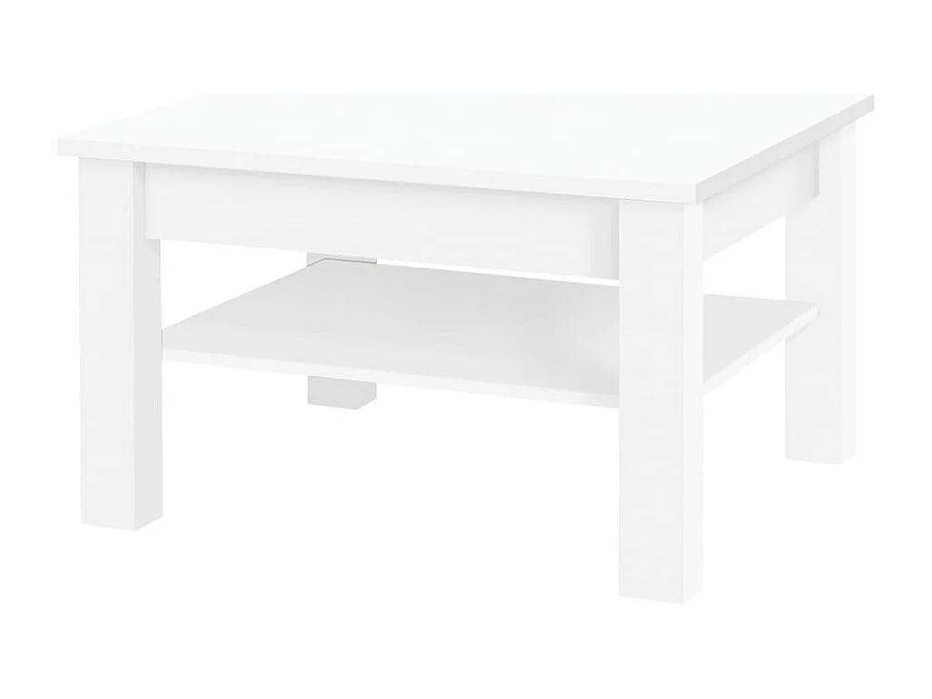 Tavolino Kasiro/compensato/bianco