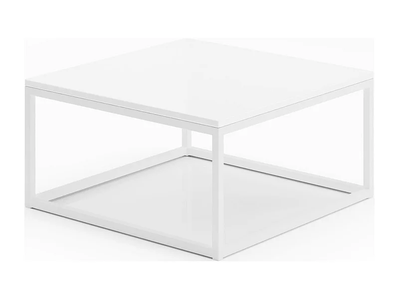 Couchtisch Kalten Lux/Metall Sperrholz/Weiss