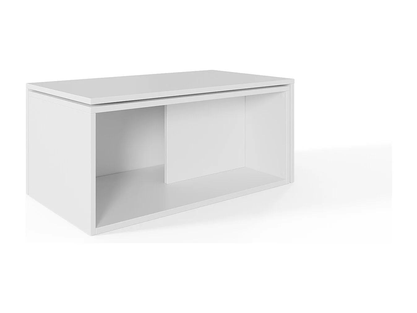 Table basse / Table à café lot de 2 – 90 x 48 x 40 cm, Table de salon moderne, Table de canapé avec rangement, Tables gigognes