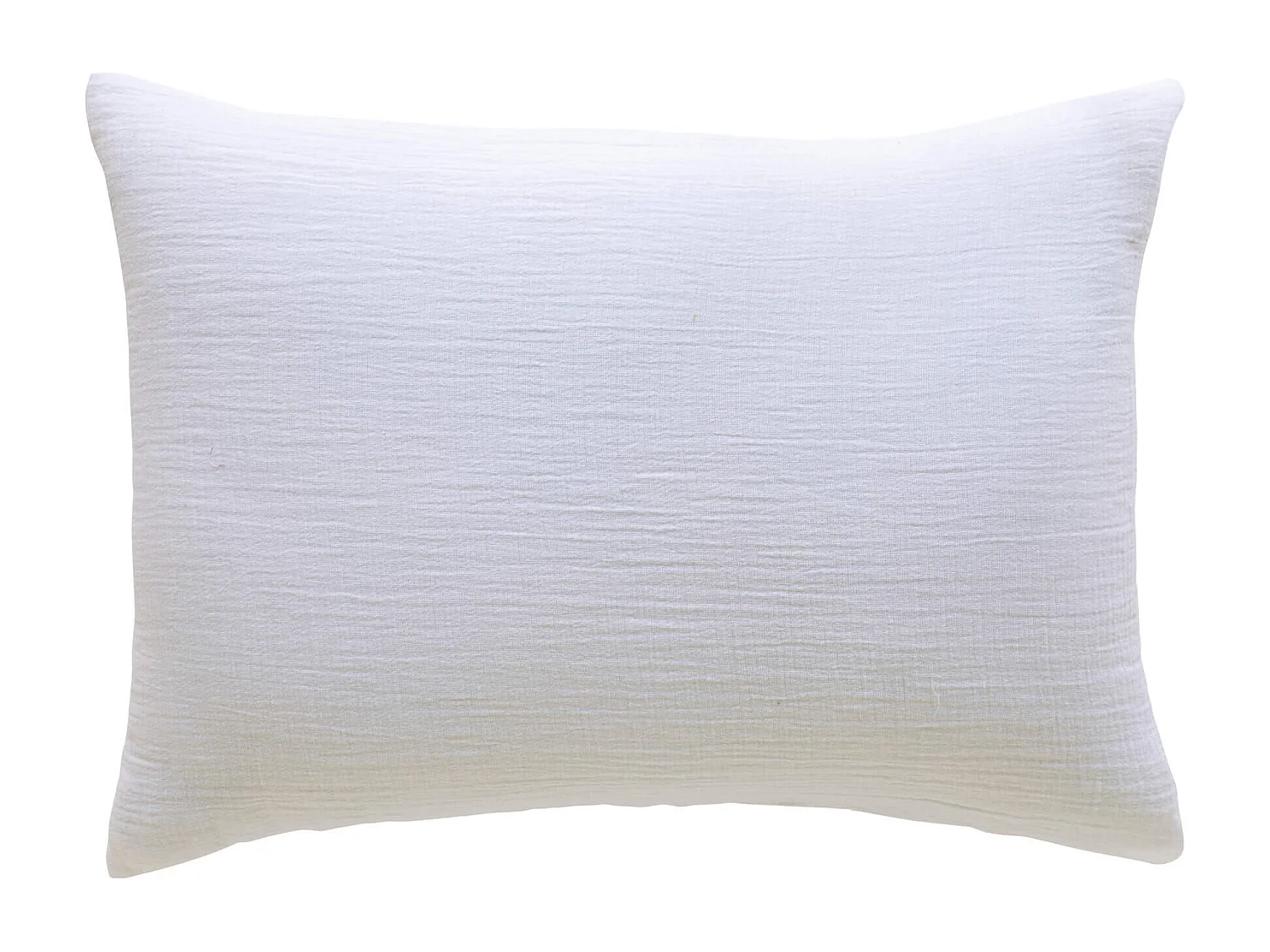 Taie d'oreiller 50x70 gaze de coton blanc Terre de Nuit NOA - NOA