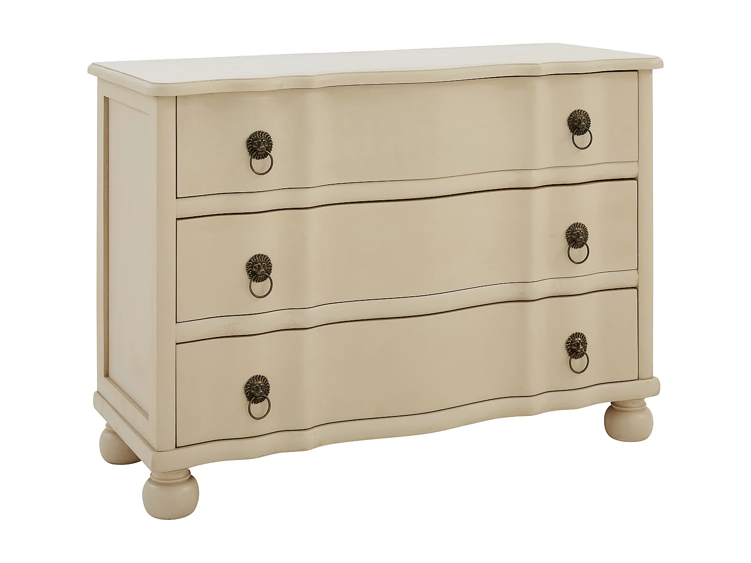 Commode 3 tiroirs H80 cm EDMONDE