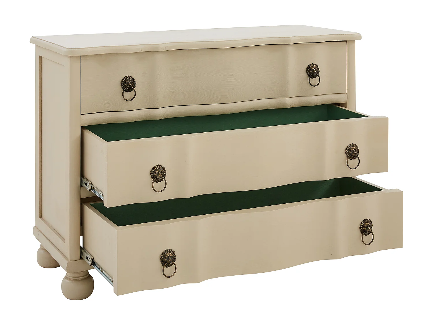 Commode 3 tiroirs H80 cm EDMONDE