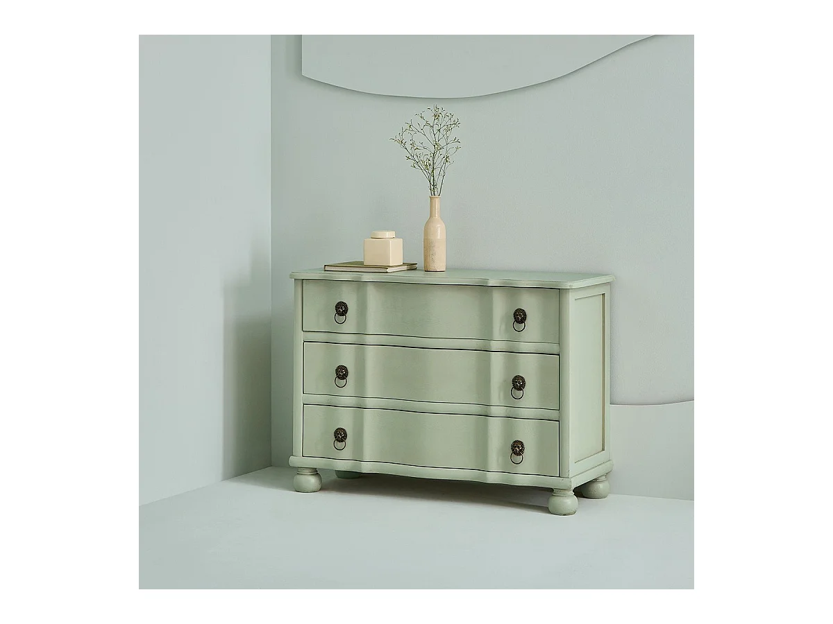 Kommode mit 3 Schubladen  H80 cm – EDMONDE