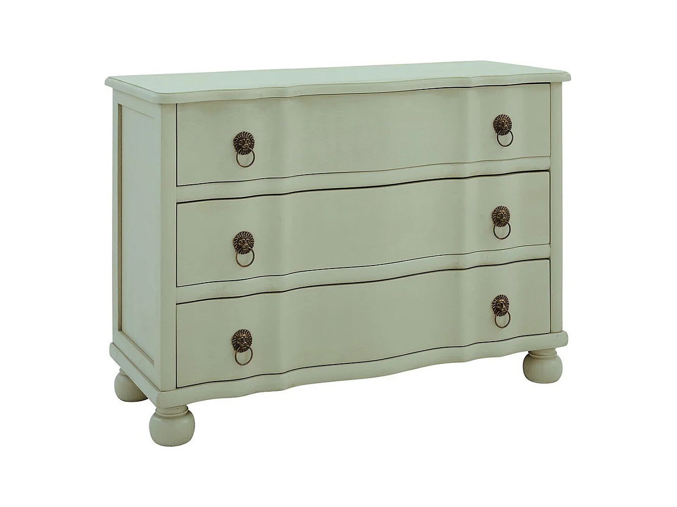 Kommode mit 3 Schubladen  H80 cm – EDMONDE