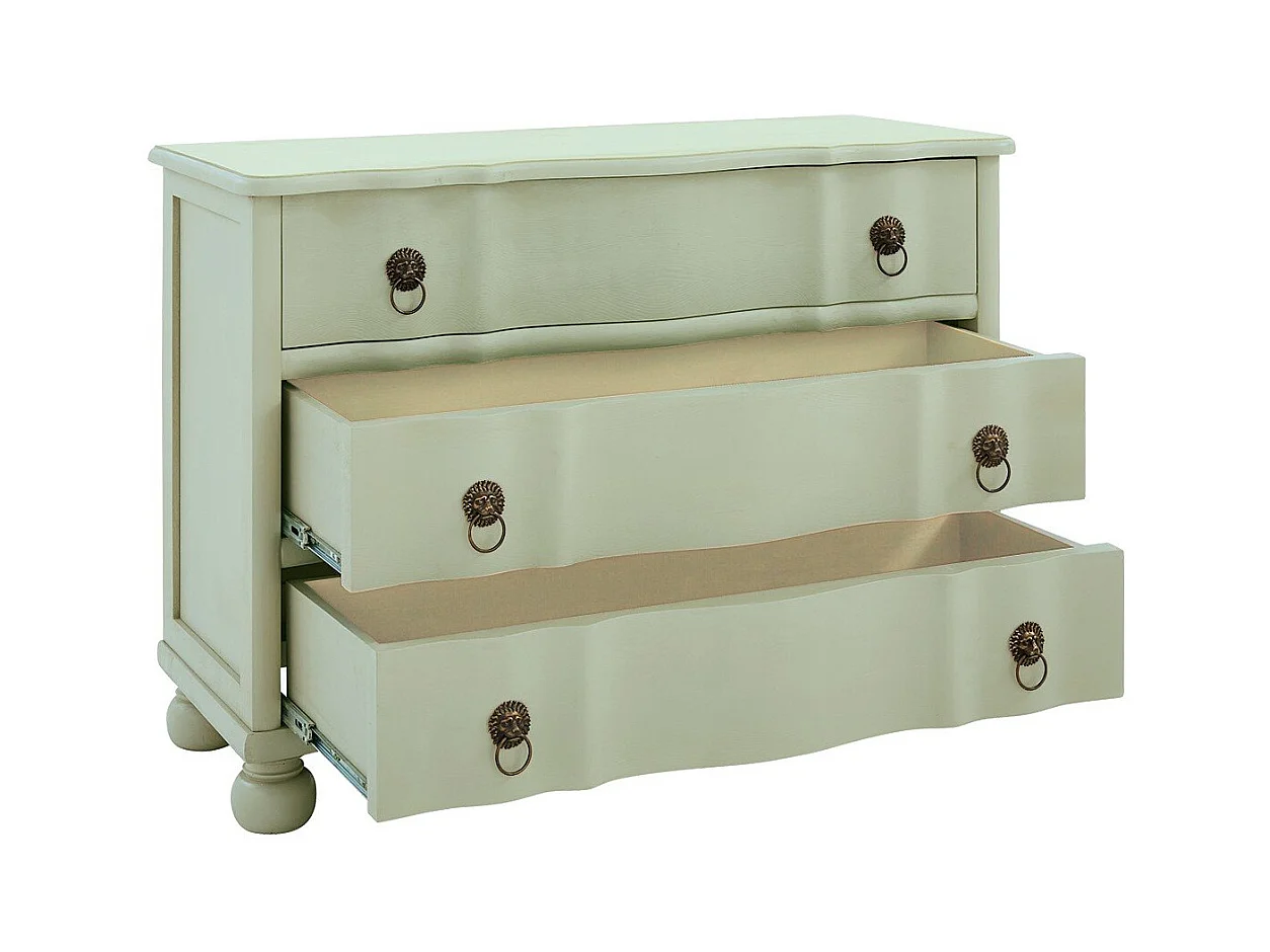 Kommode mit 3 Schubladen  H80 cm – EDMONDE