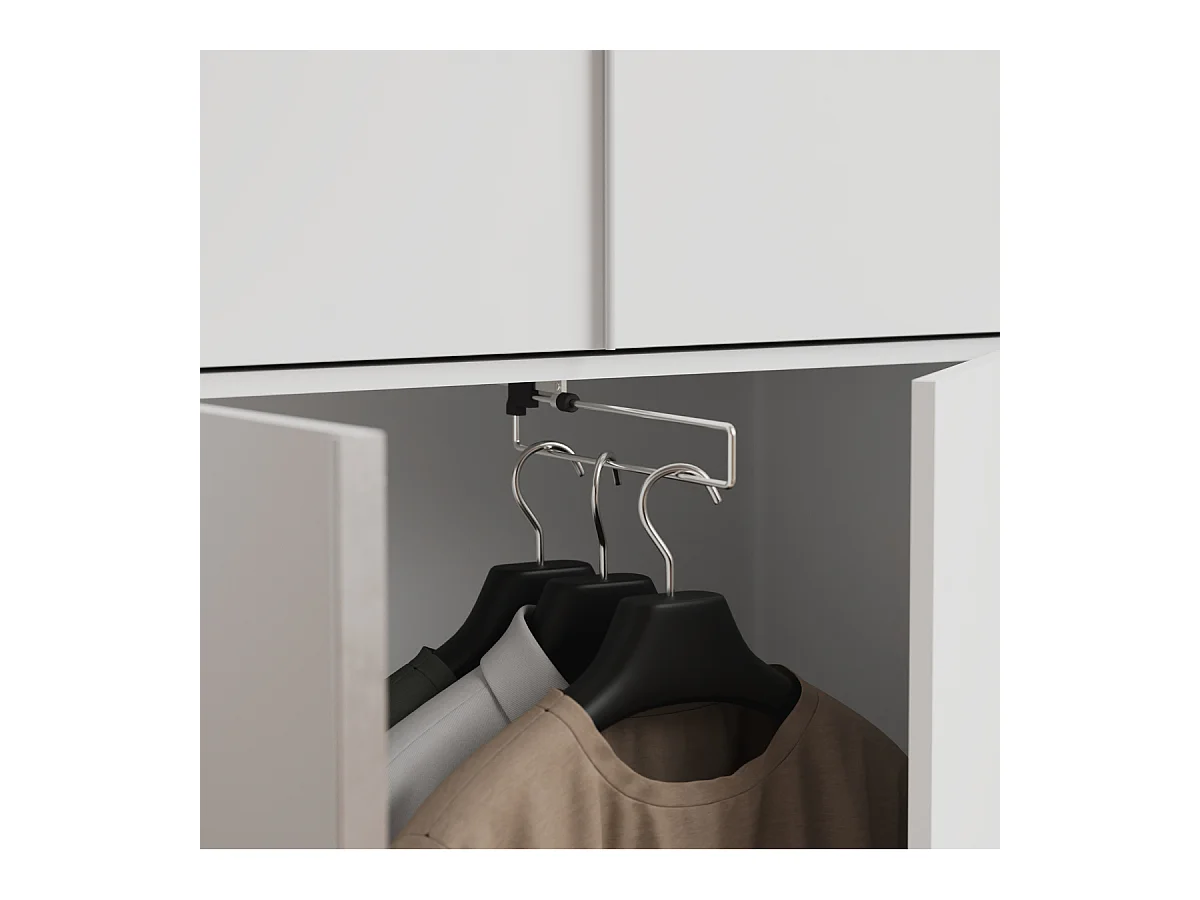 Meuble de rangement 3 tiroirs blanc L76cm - ORSA