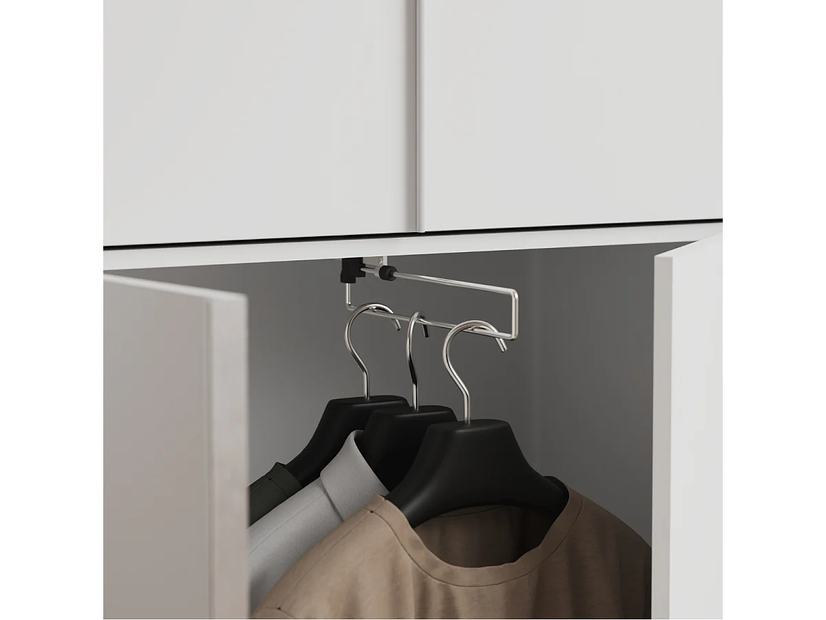 Meuble de rangement 3 tiroirs blanc L76cm - ORSA