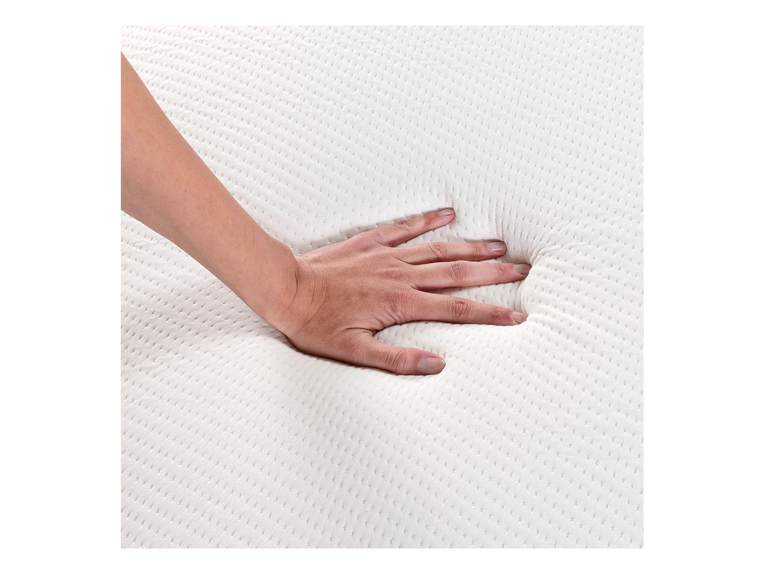 Topper van 5 cm vezel - Antiallergisch