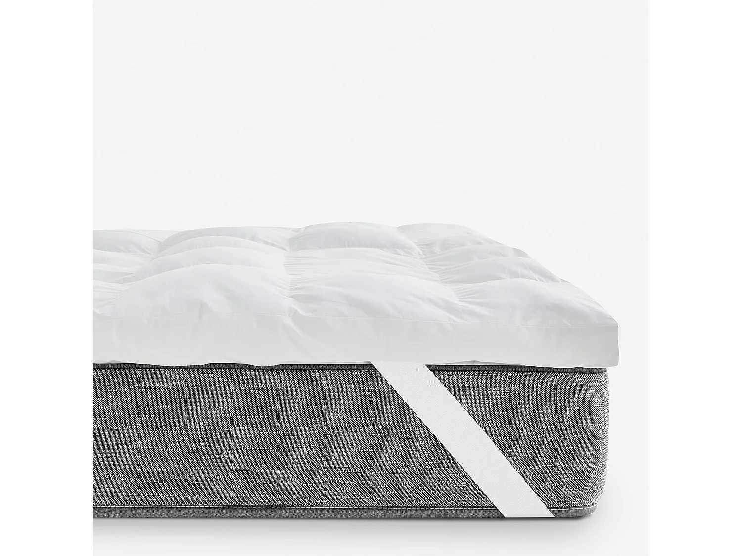 Topper 180x190cm| PIKOLIN HOME| Microfibra| Antiacaro| Fino a 32cm