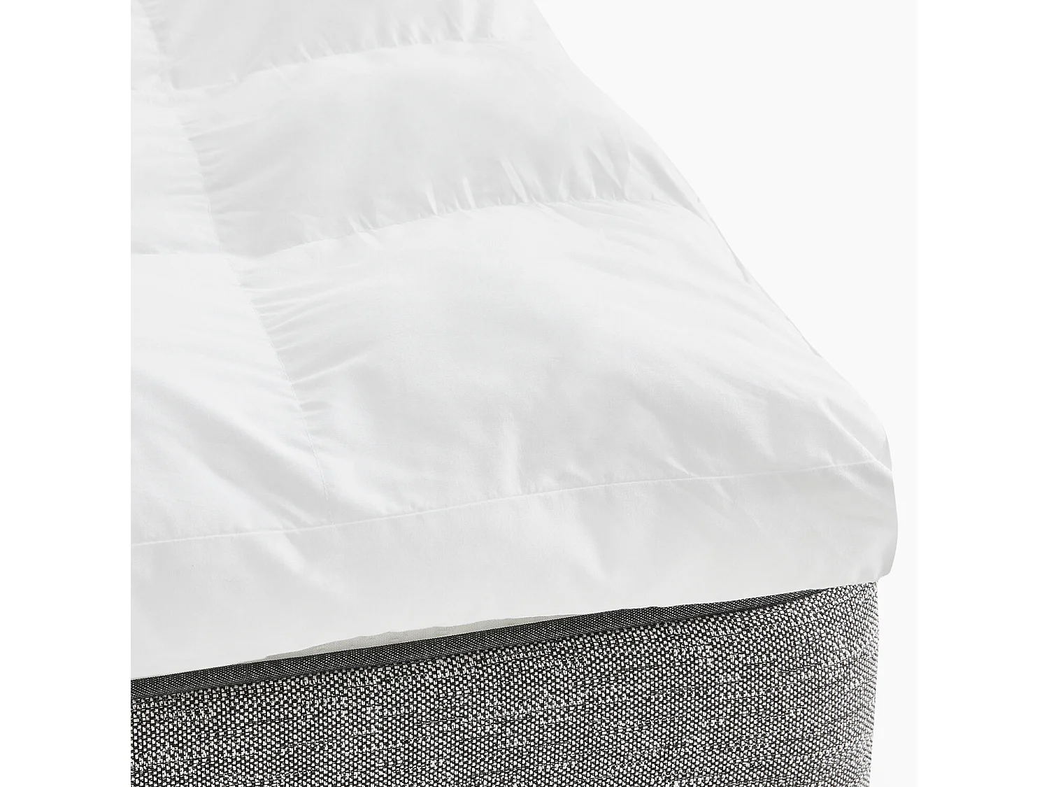 Topper 180x190cm| PIKOLIN HOME| Microfibra| Antiacaro| Fino a 32cm