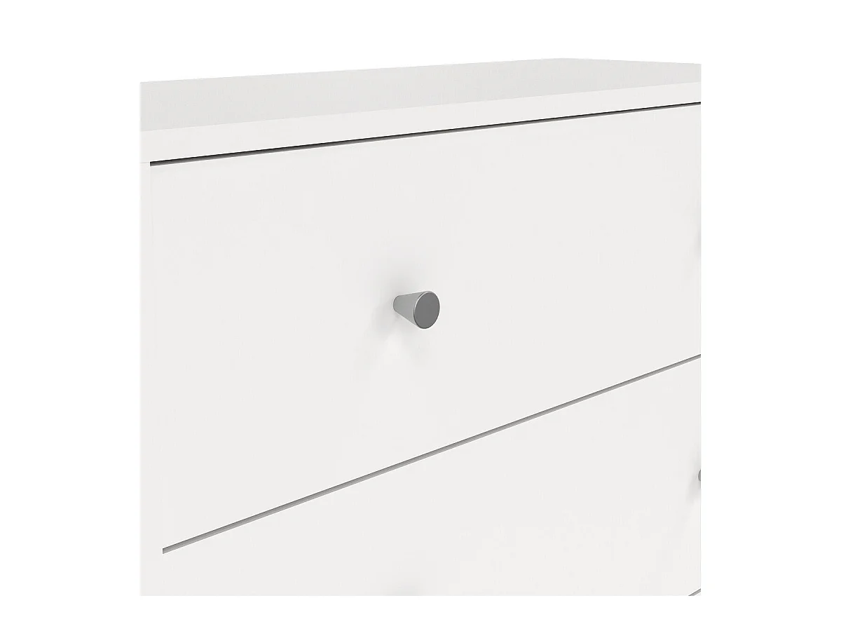 Ladekast met 5 lades wit H108,1 cm – LISE