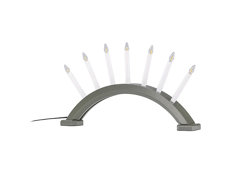 Lampe à Poser Bougeoir Design "Kebnekaise" 55cm Vert