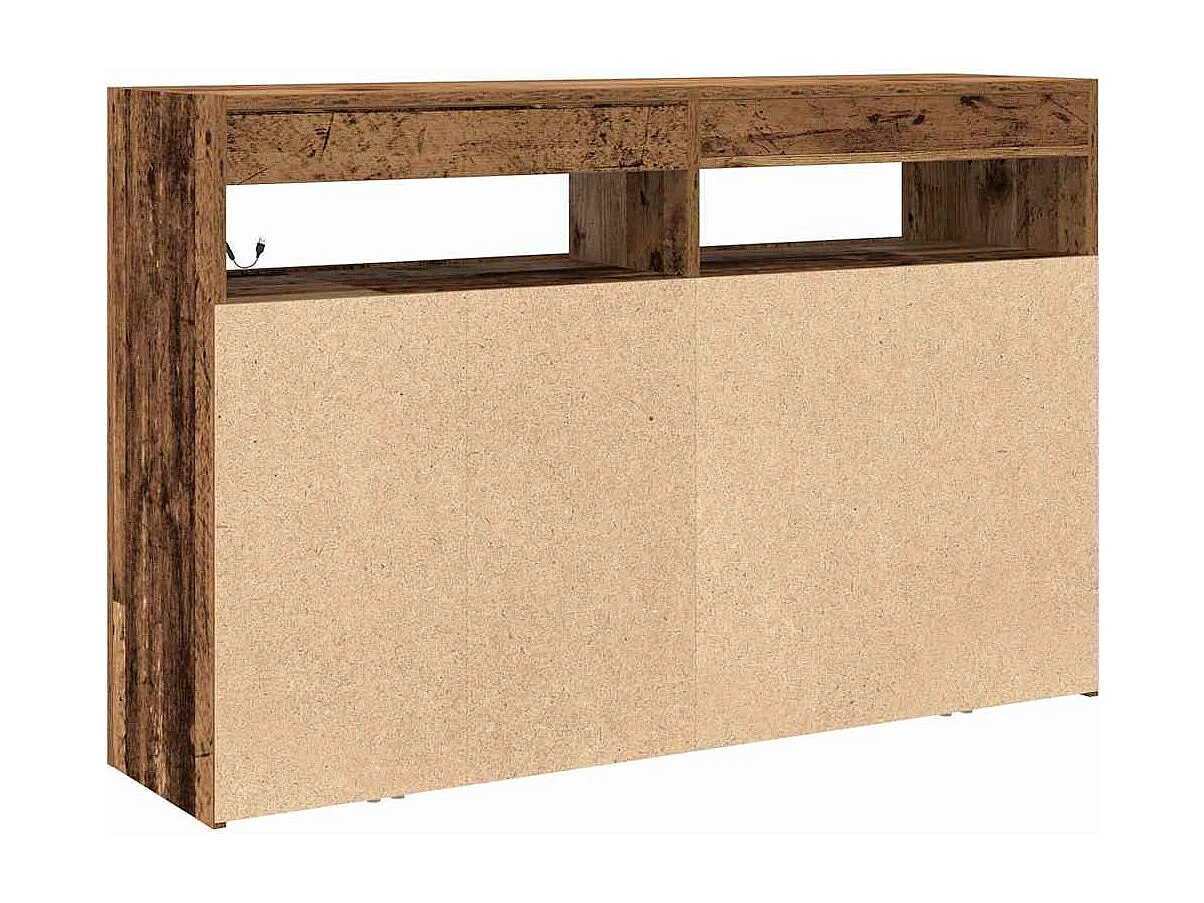 Buffet Bois ancien 116 x 30 x 75 cm Bois d'ingénierie