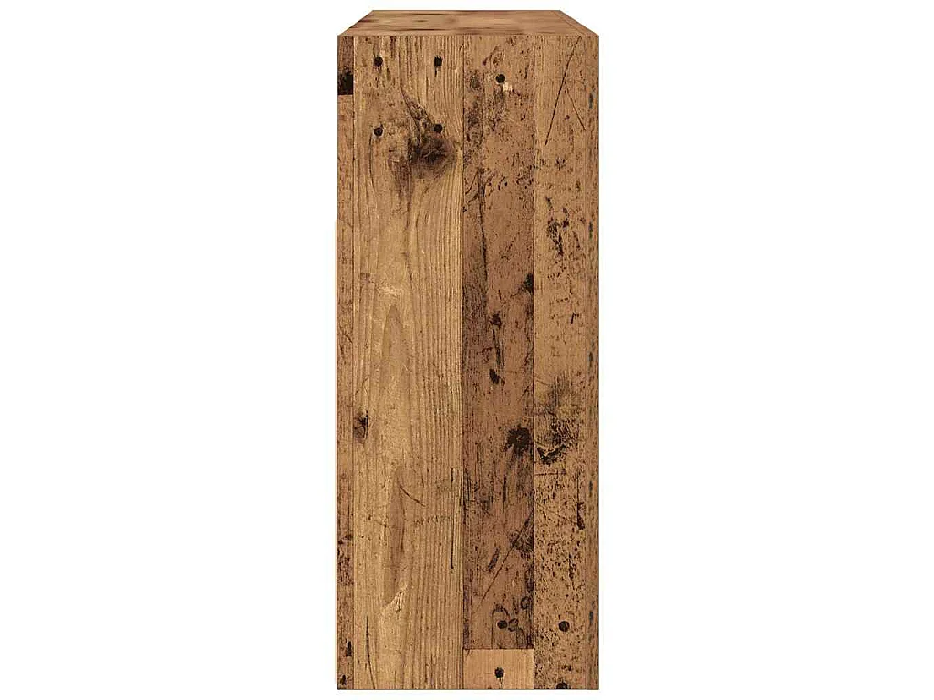Buffet Bois ancien 116 x 30 x 75 cm Bois d'ingénierie