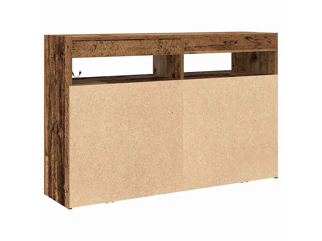 Buffet Bois ancien 116 x 30 x 75 cm Bois d'ingénierie
