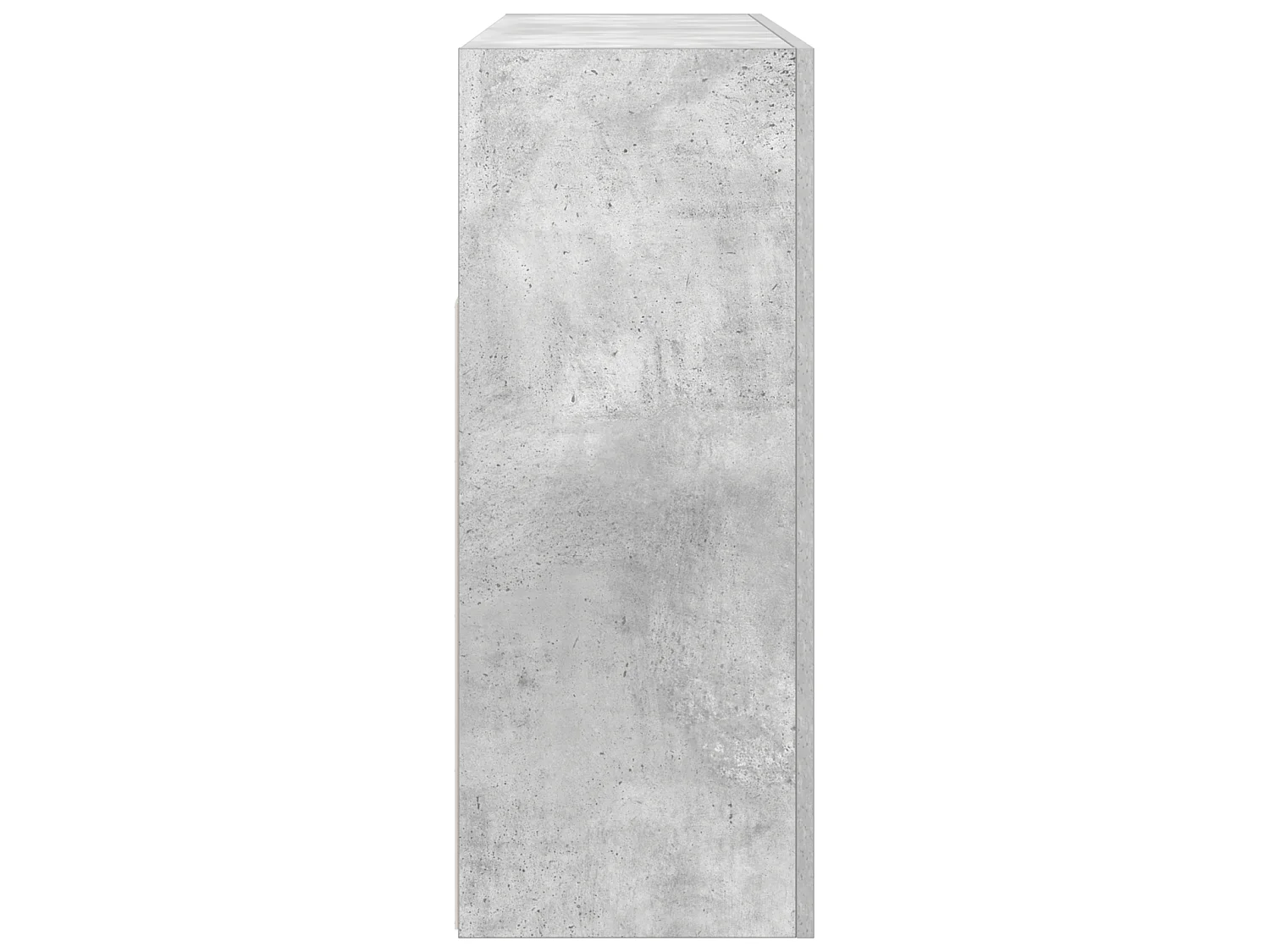 Buffet Gris béton 116 x 30 x 75 cm Bois d'ingénierie