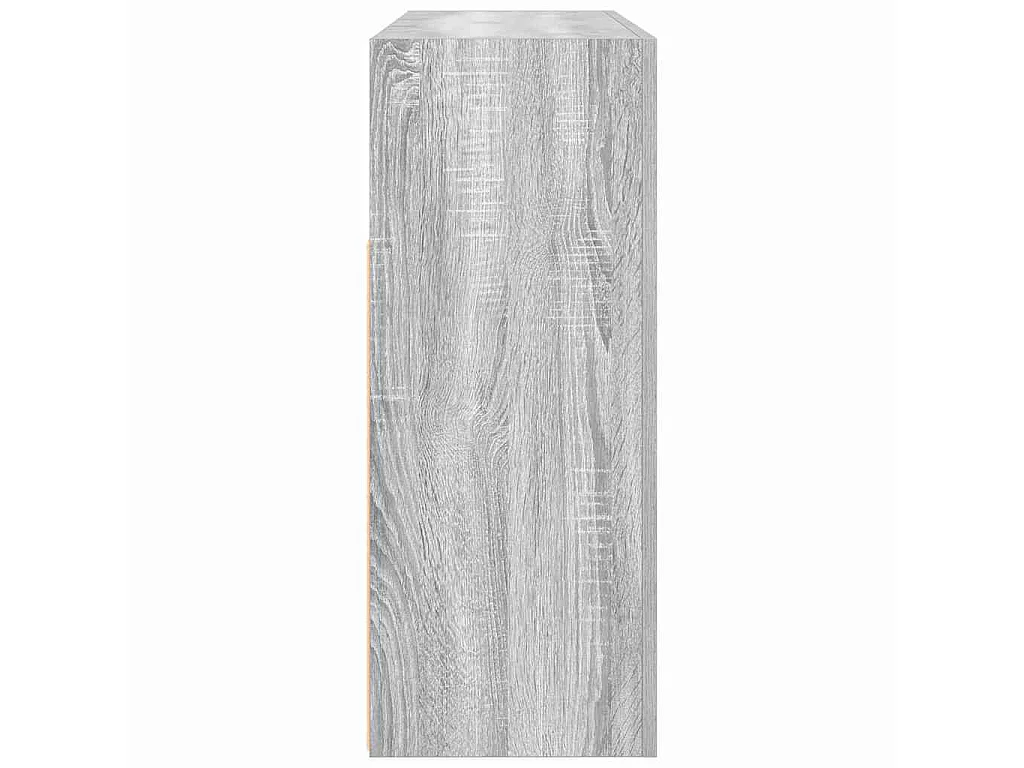 Buffet Gris Sonoma 116 x 30 x 75 cm Bois d'ingénierie