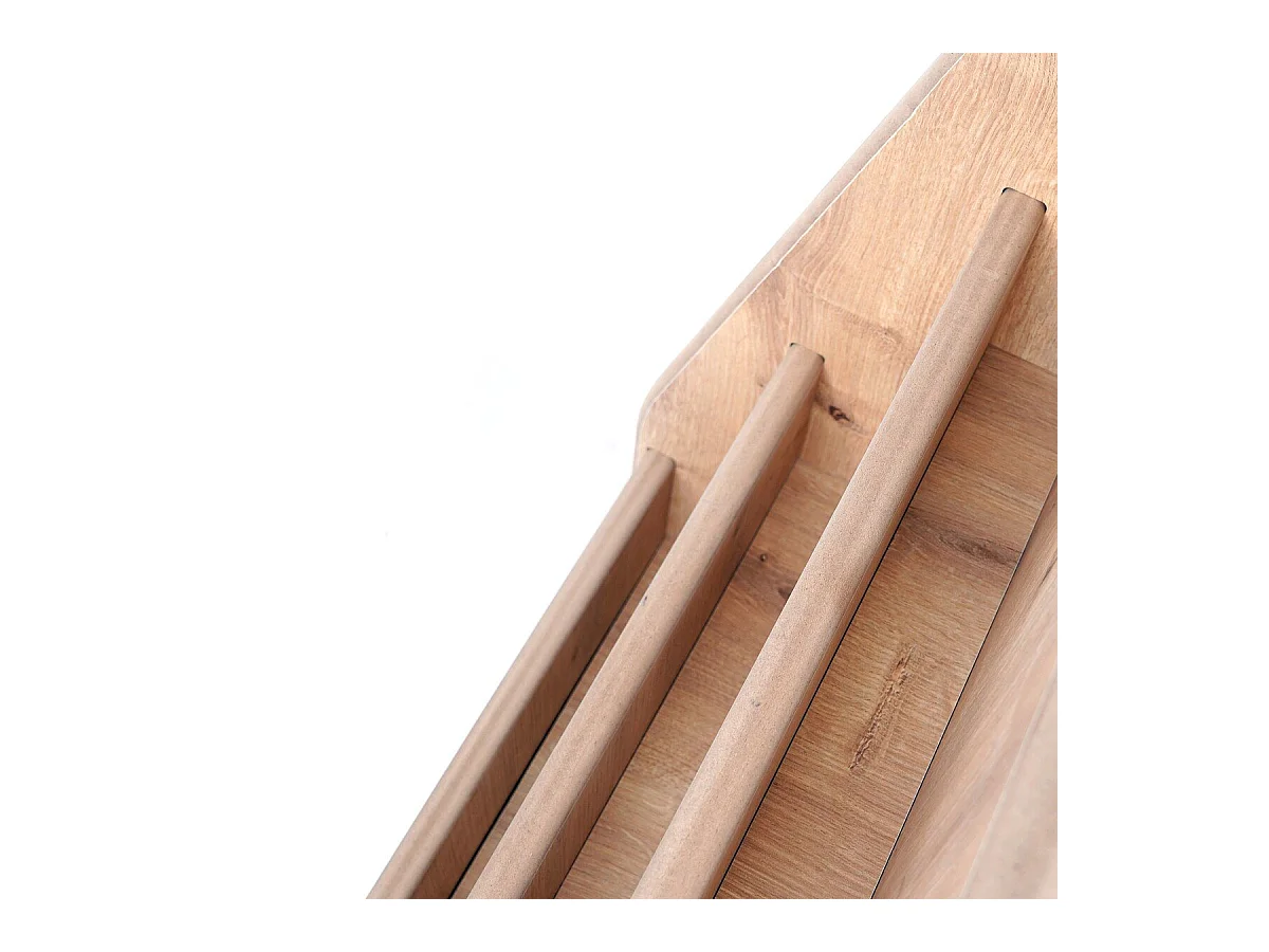 Etagère bibliothèque pour enfant decor chêne H59 cm - MAEL