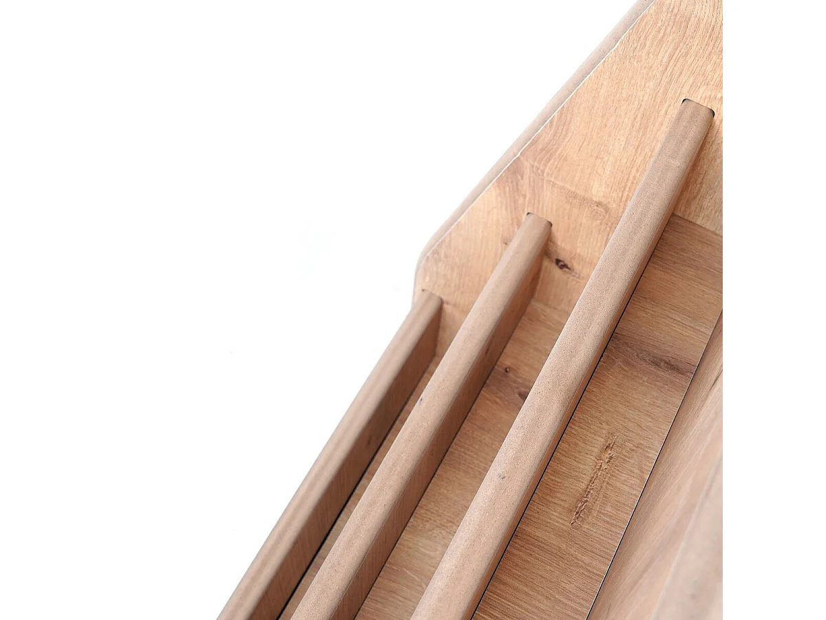 Etagère bibliothèque pour enfant decor chêne H59 cm - MAEL