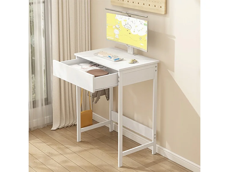 Biurko komputerowe stół dla dzieci mały stolik z 1 szuflada nowoczesne 60cm