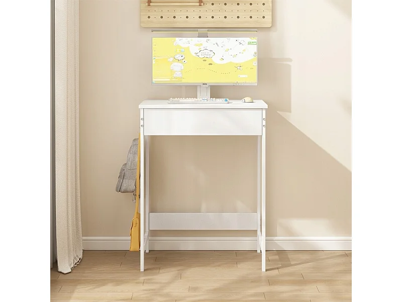 Biurko komputerowe stół dla dzieci mały stolik z 1 szuflada nowoczesne 60cm