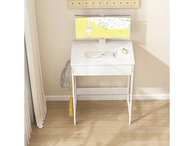 Biurko komputerowe stół dla dzieci mały stolik z 1 szuflada nowoczesne 60cm