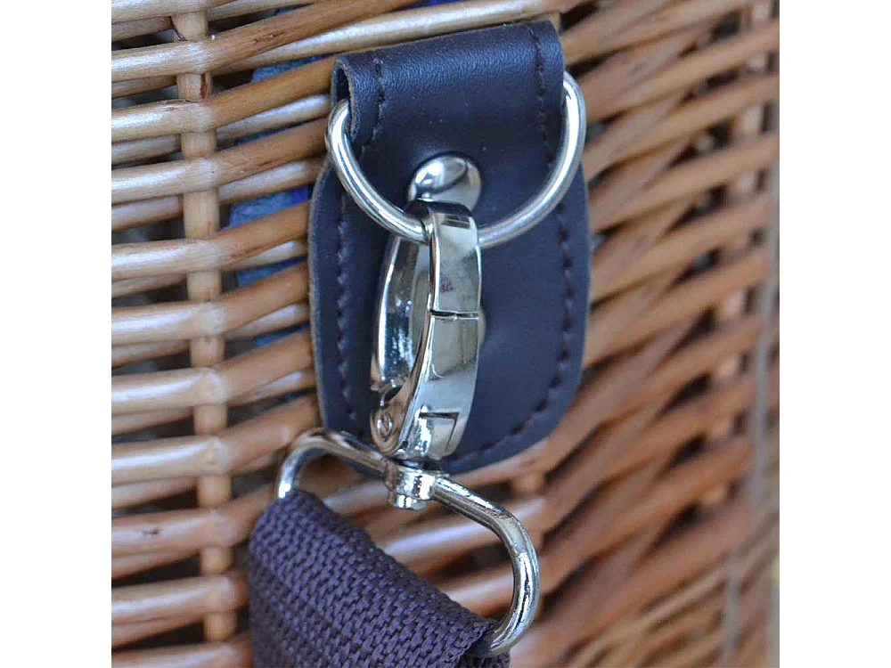 Paddenstoelenmand met schouderriem cm 34 x 20 x h 24 ovaal