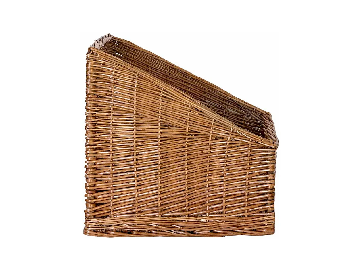 Corbeille à pain carrée en osier 45 x 45 cm h 40