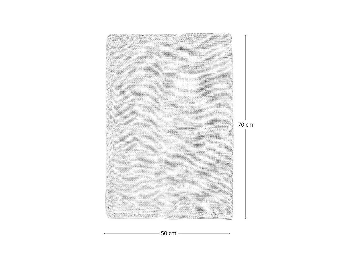 Sac en jute 50 cm x h 70 cm résistant et réutilisable lot de 5 pièces