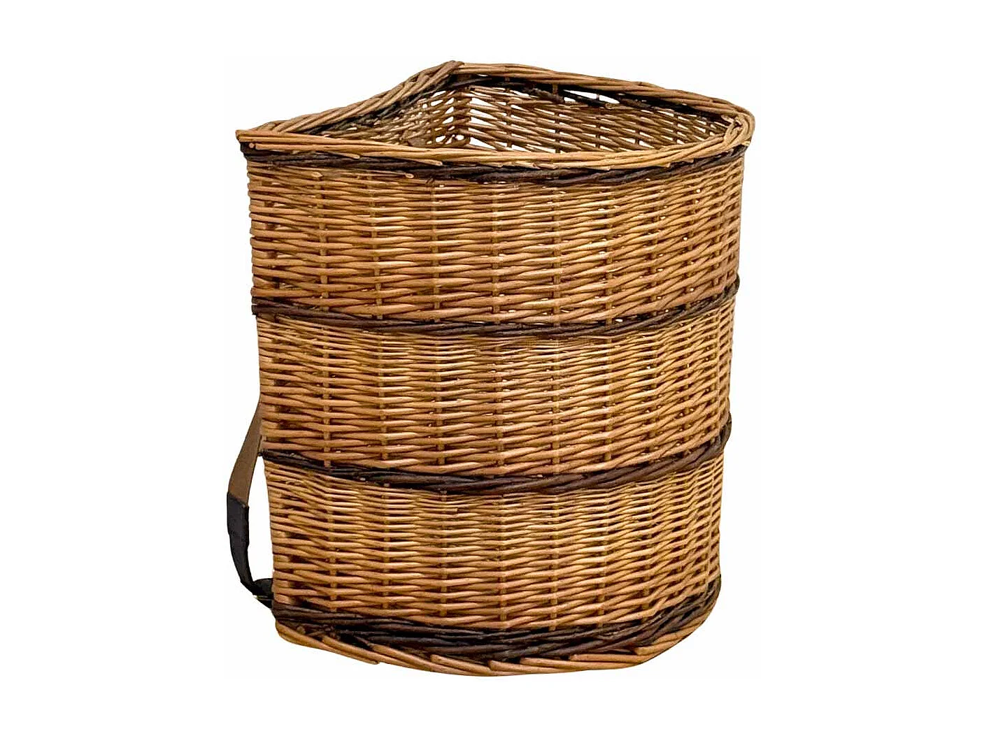 Panier en osier collection gerla grand avec bandoulières 52 cm x 38 cm h 48