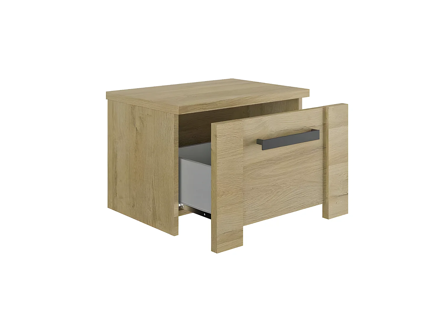 Table de chevet 1 tiroir Chêne blond - MARCELLINO