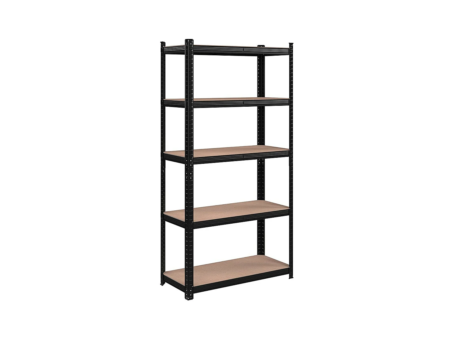 Étagère Industrielle 5 Niveaux modulable en Bureau - L90 x H180 cm