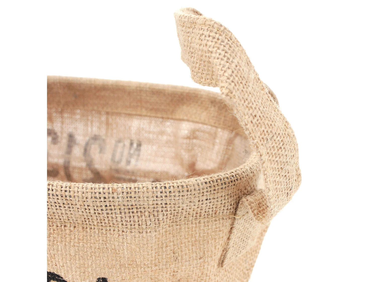 Panier de rangement 4L en jute beige 213 LE DOCK