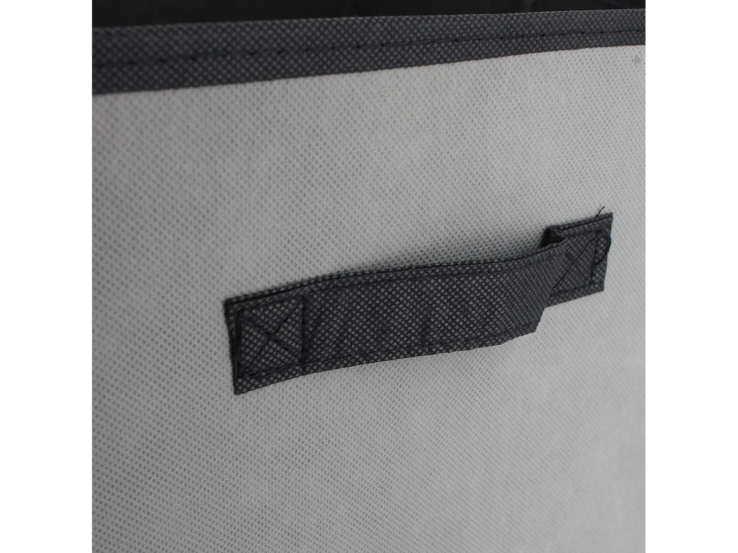 Cube de rangement cartonnée 27L gris