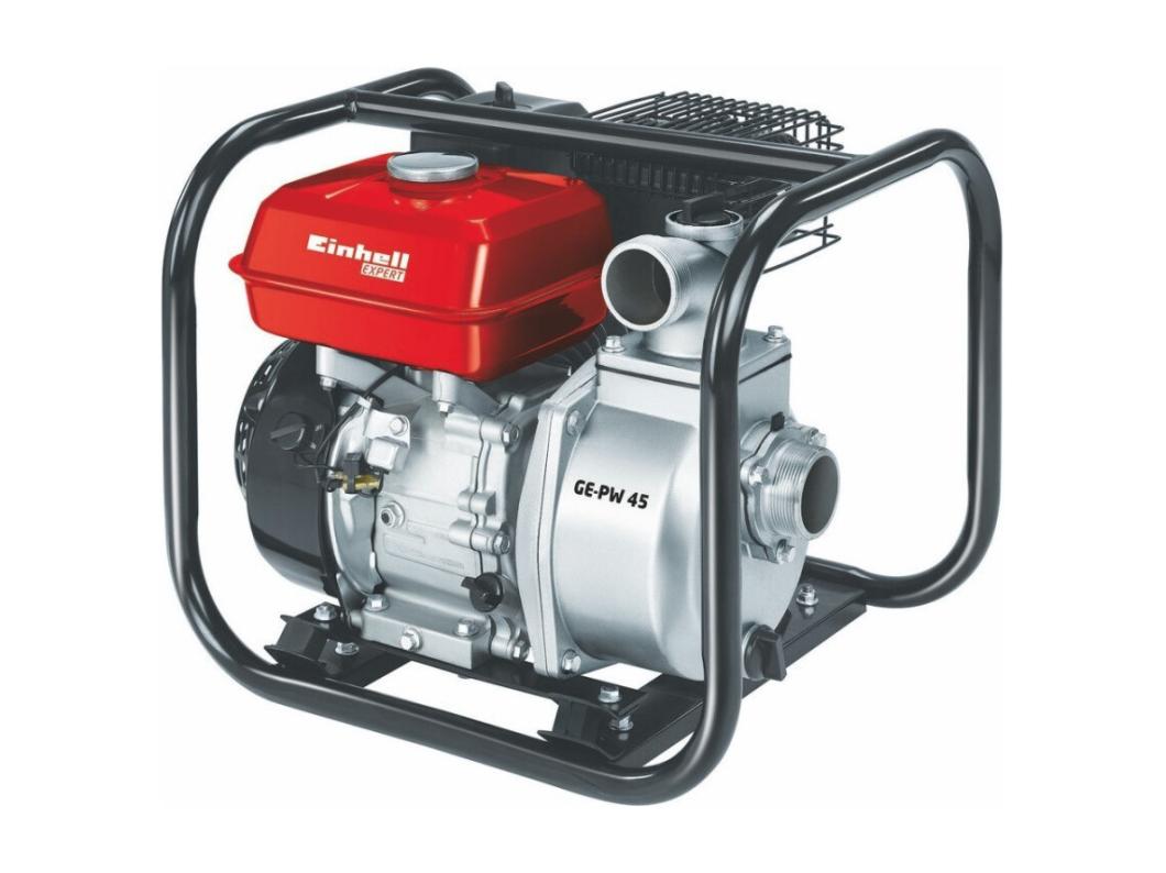 trade shop - einhell ge-pw 45 pet 4-takt-gartenwasserpumpe bis zu 23000 l/h -